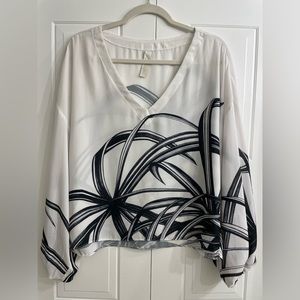 CHARRY blouse, Large size